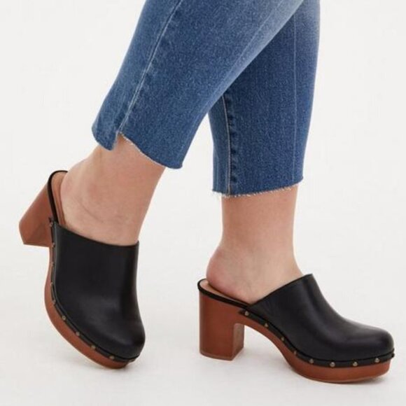 Torrid Platform Wooden Heel Mule - Picture 1 of 11